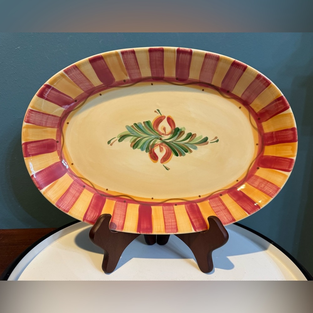 Southern Living At Home by Gail Pittman Siena oval serving platter, 14”